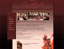 Tablet Screenshot of lapaella.de